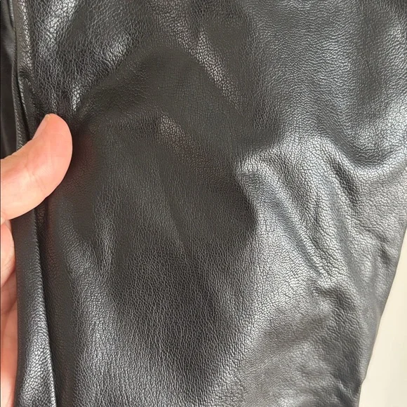 Commando • Black Faux Leather bootleg pants - Picture 2 of 5